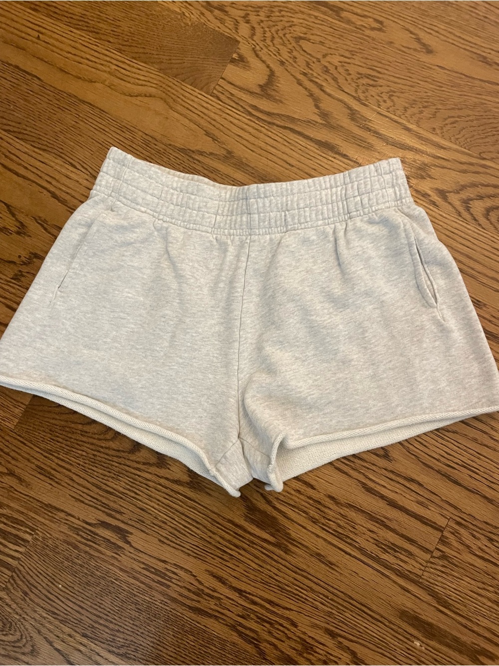Offline by aerie Light Gray Athletic Lounge Shorts